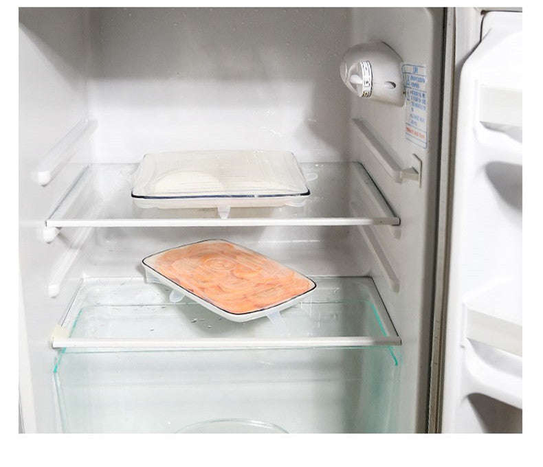 6 Piece Of Stretchable Universal Silicone Lid Cover IB-274