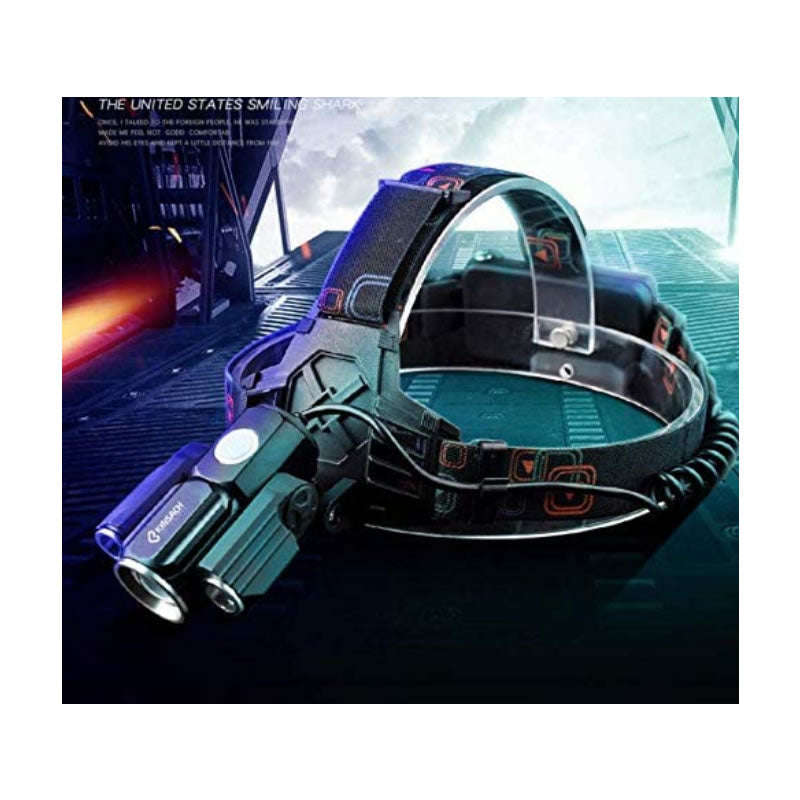 600 Meter Outdoor Glare LED Headlight Q-TD22