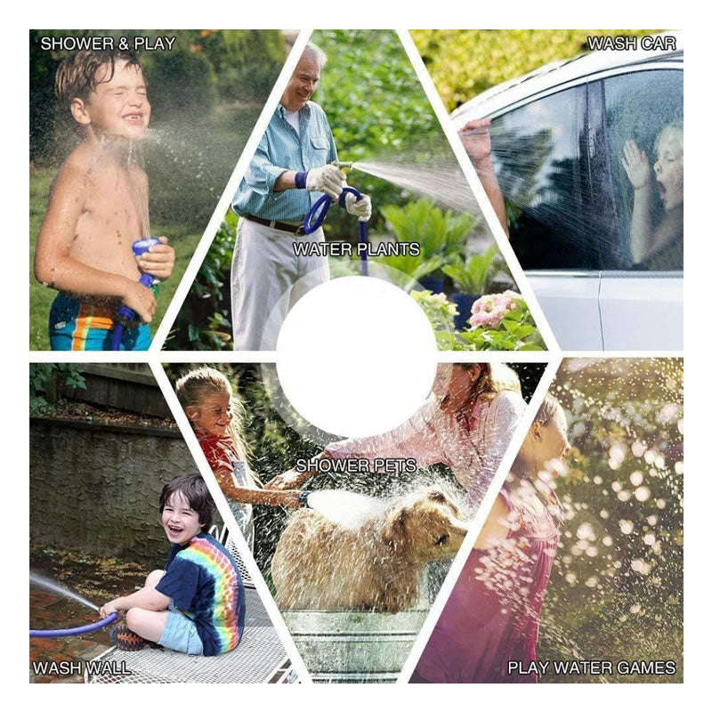 50ft Magic Hose Expandable Garden Hose CF-16-15C BLUE