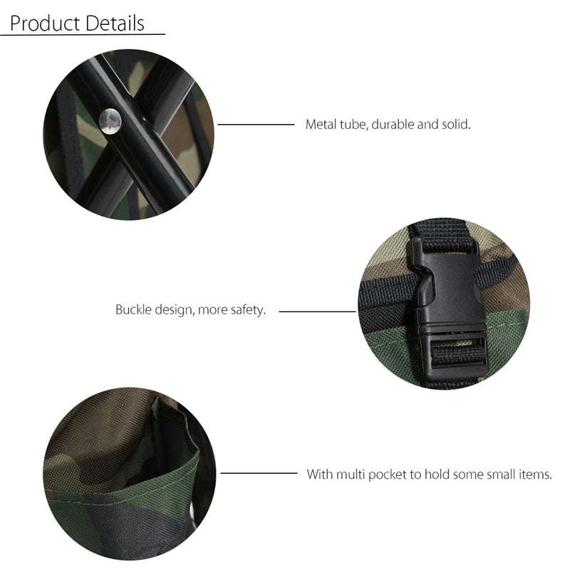 2-in-1 Folding Fishing Chair Bag TI-37