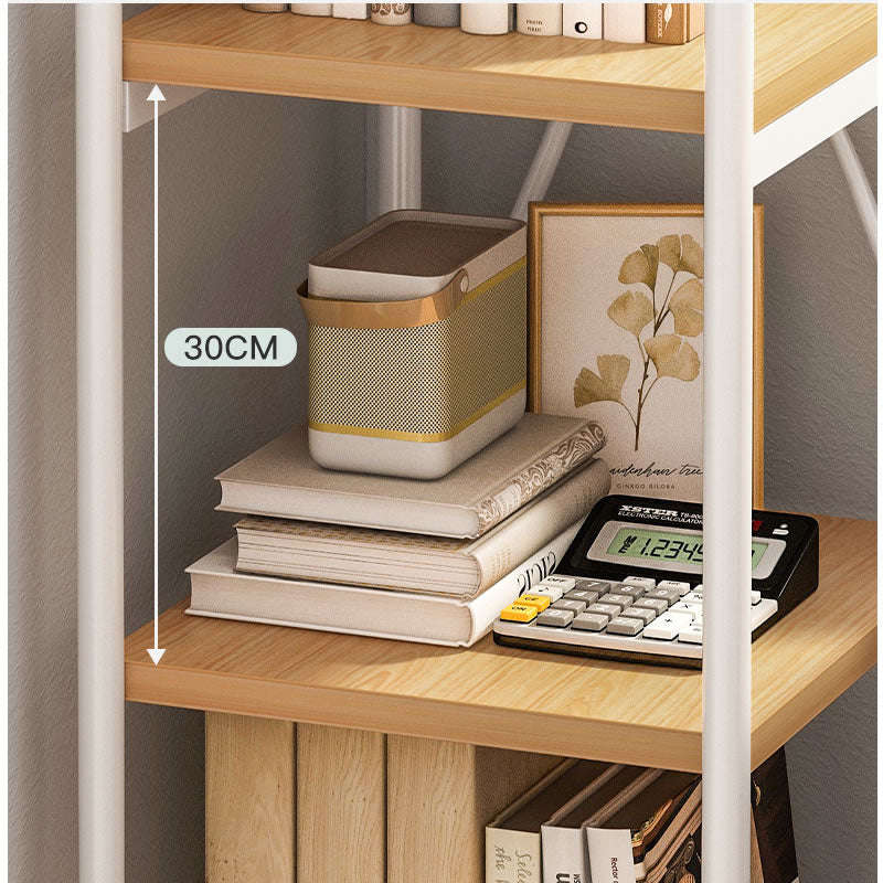 Three Layer Living Room Floor Standing Shelves with Wheels  HZ-16B