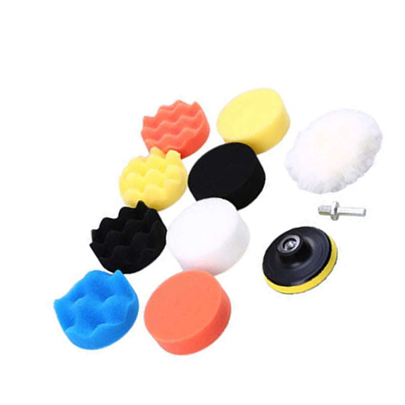11-Piece Car Foam Drill Polishing Pad IB-52