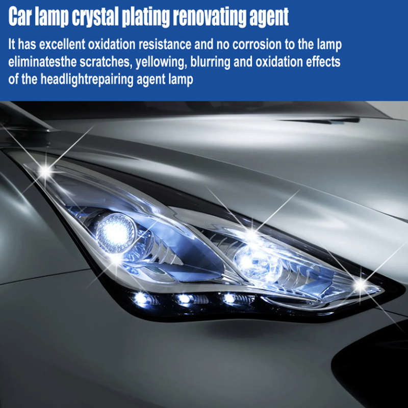 Crystal Clear Long-Lasting Headlight Restoration Polish Kit AG-72