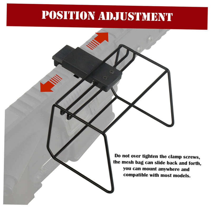 Detachable Picatinny Heat Resistant Brass Catcher Mesh for Rifle JD-129