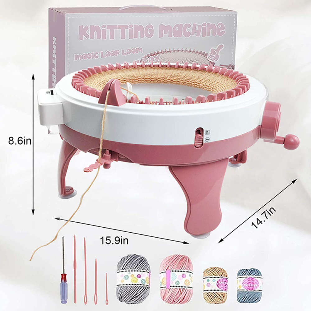 Needles Knitting Machine Kit with Row Counter- 843