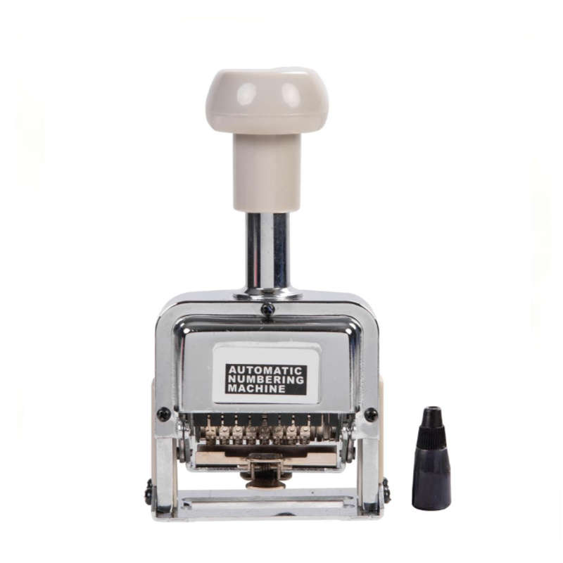 8-Digit Automatic Numbering Machine Self Inking Number Stamp