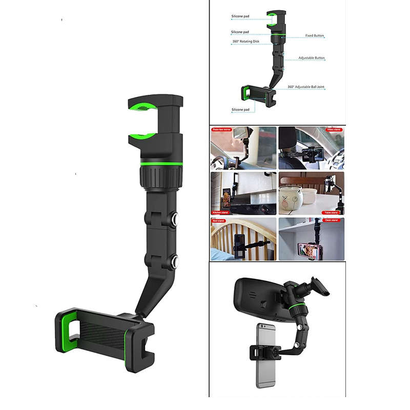 Multifunction Universal Car Rearview Mirror Phone Holder- AS-50478