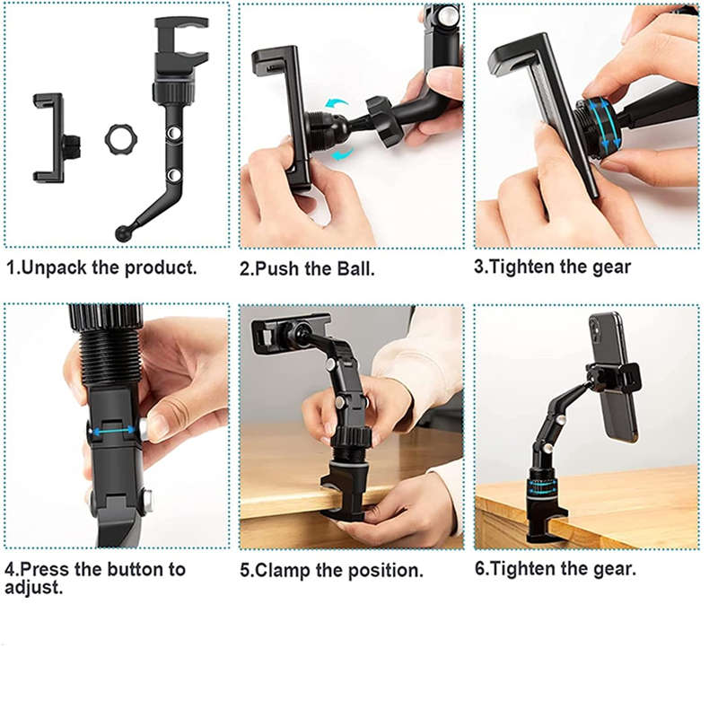 Multifunction Universal Car Rearview Mirror Phone Holder- AS-50478