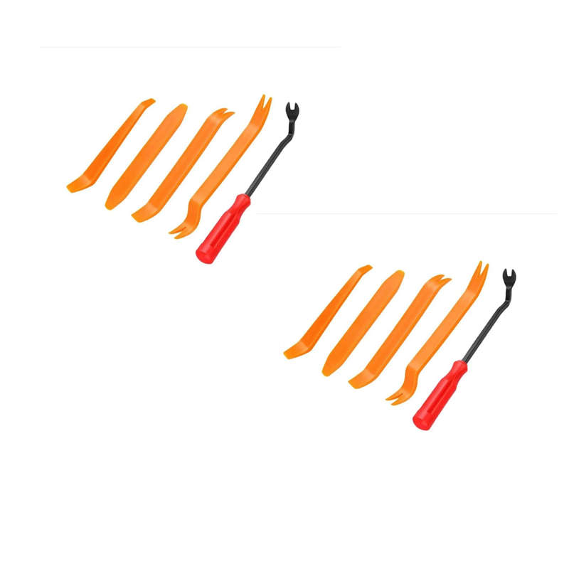 Set of 2 Automotive Interior Clips Panel Removal Tool Kit - 5Piece CTC-654