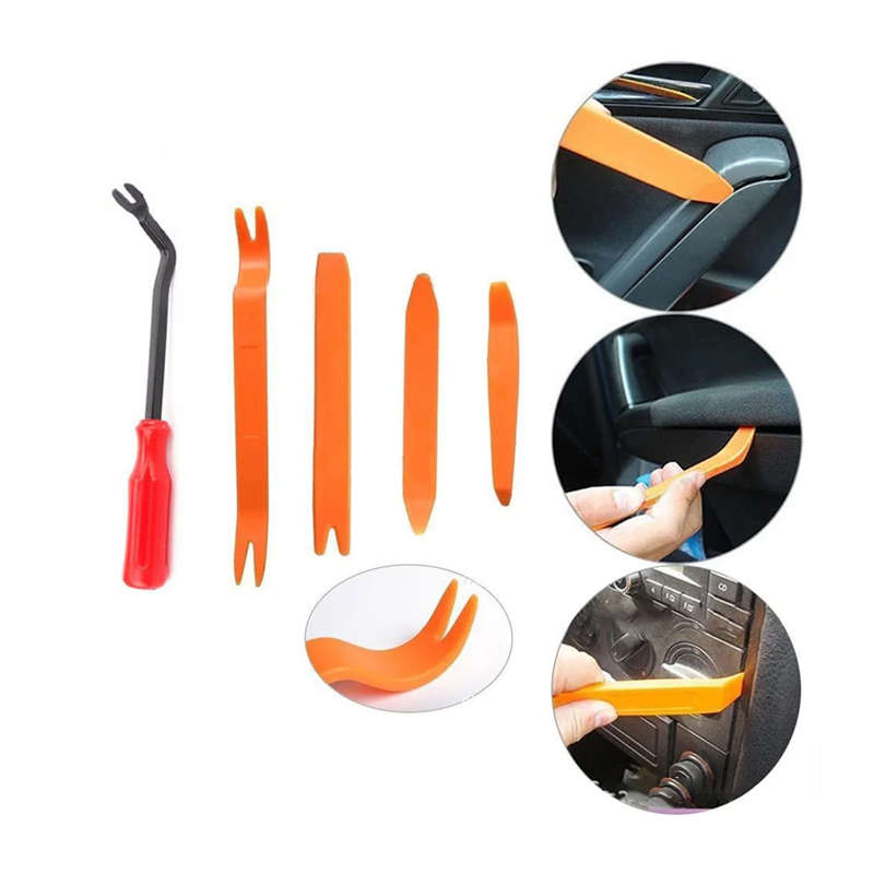 Set of 2 Automotive Interior Clips Panel Removal Tool Kit - 5Piece CTC-654