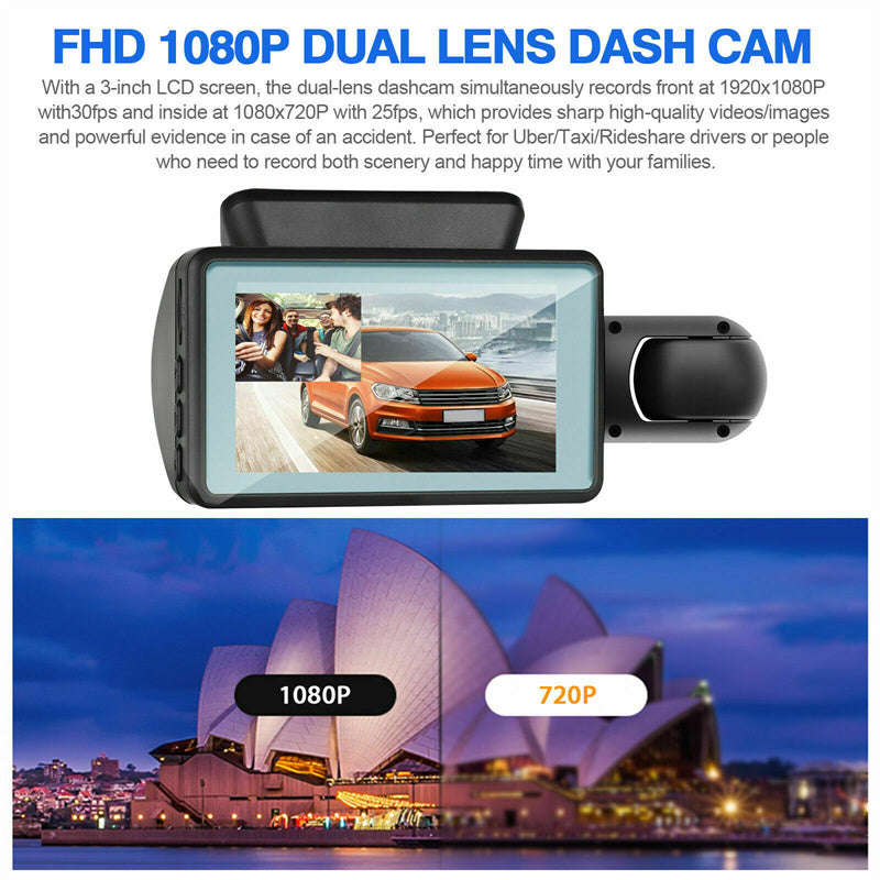 Mini Dashboard Car DVR Video Recorder CTC-G60