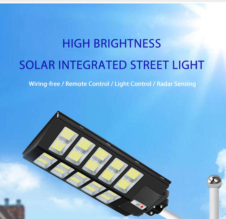 1000W Solar Street Waterproof LED Light JT-1000W