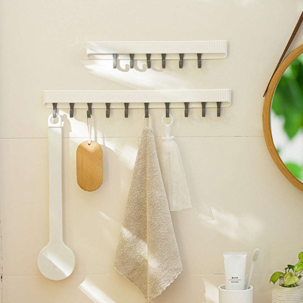 Multi-Functional Wall Mounted Hooks Hanger F49-8-1079