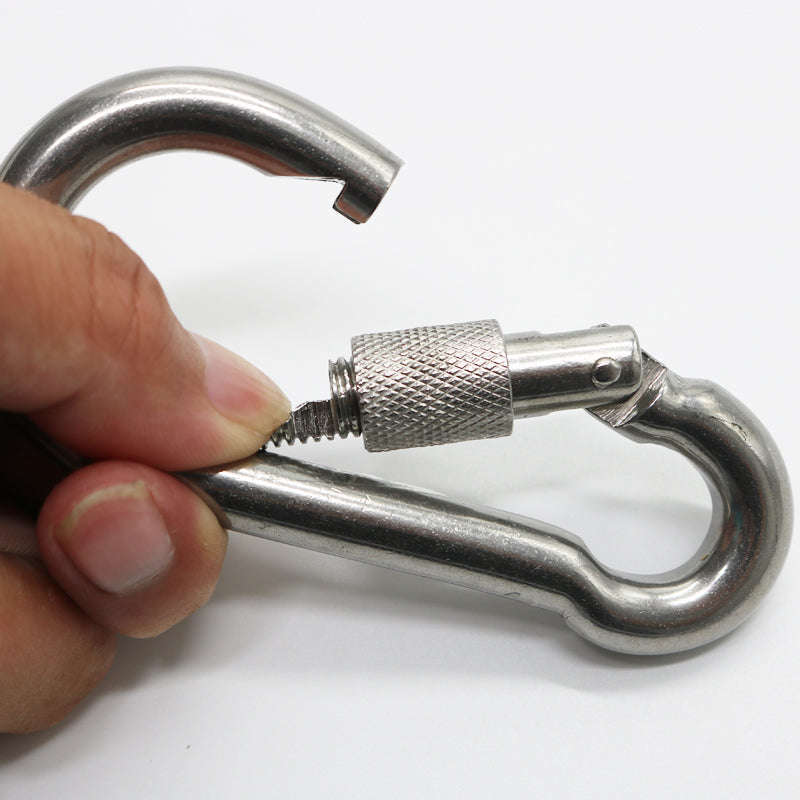 140mm Stainless Steel Carabiner Spring Hook SD-30785