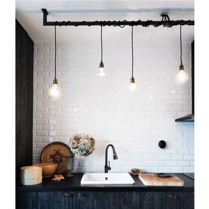 Brass Extendable Kitchen Mixer and Pressure Adjustment- AY406-054