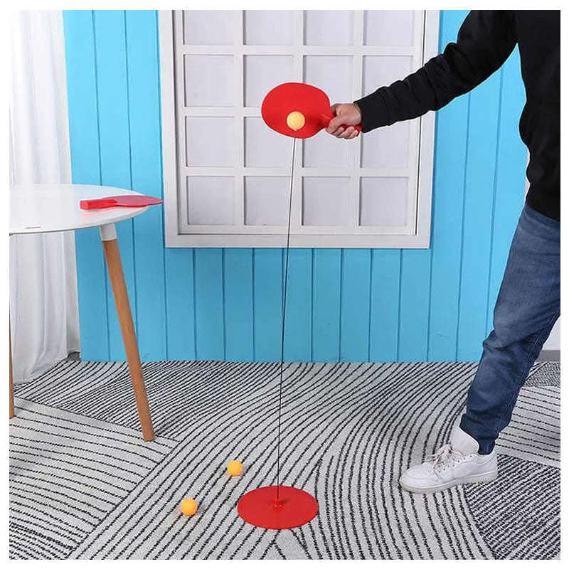 Children's Elastic Flexible Shaft Table Tennis Training Device F61-105-5