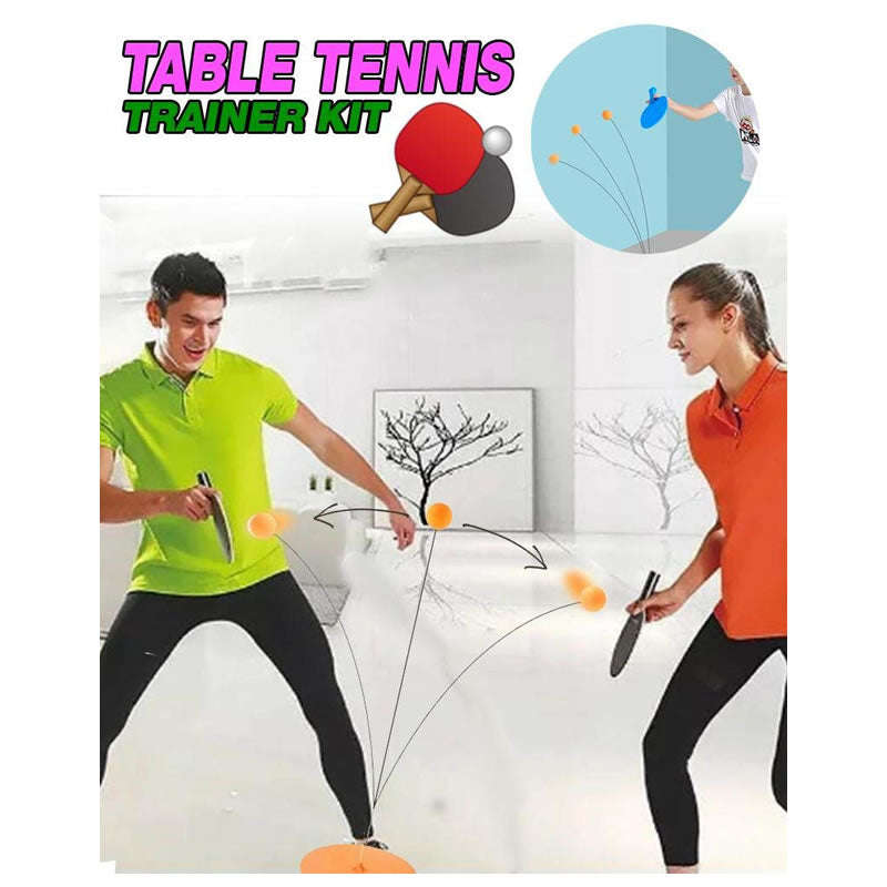 Children's Elastic Flexible Shaft Table Tennis Training Device F61-105-5