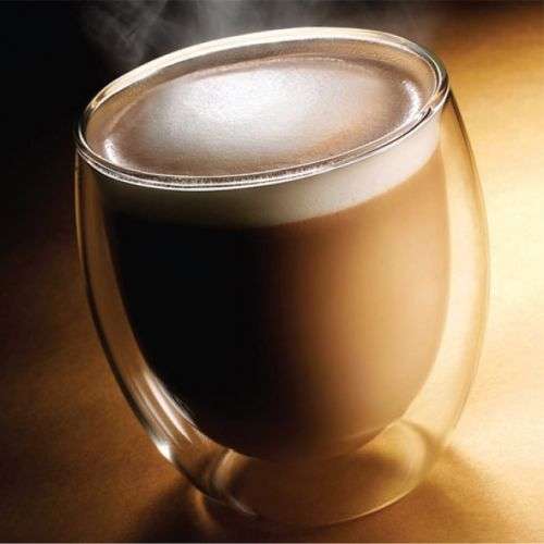 250ml Double Wall Glass Mug - Set of 2