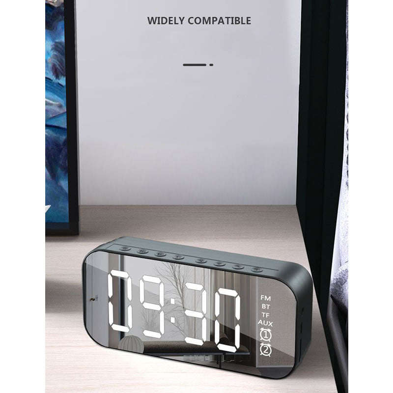 Portable Clock And Bluetooth Speaker