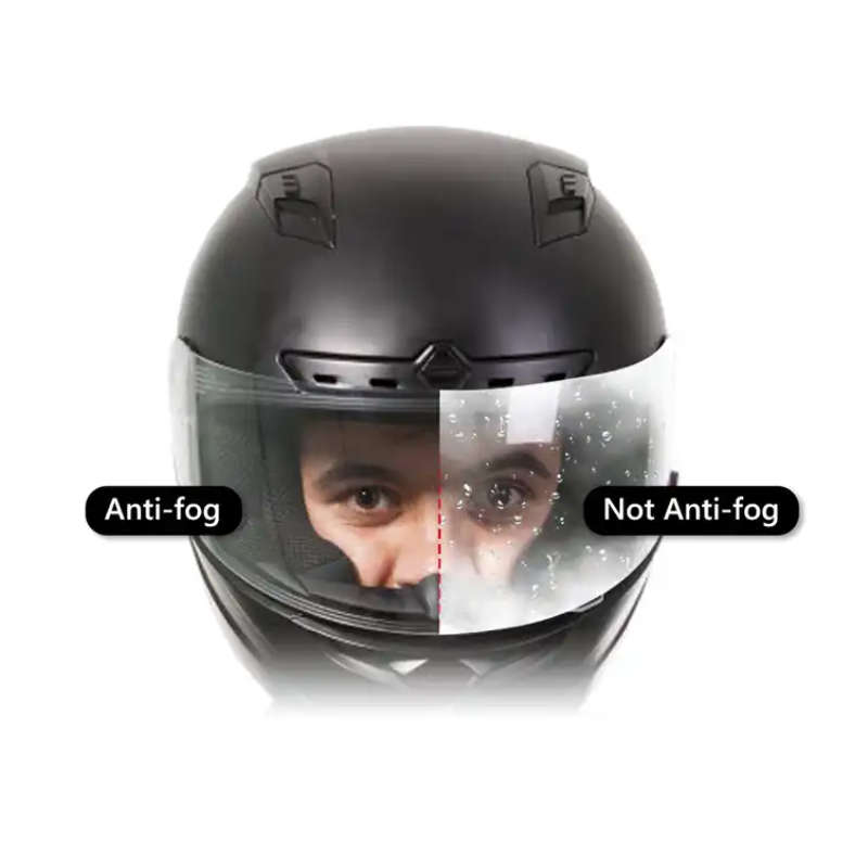 2-Piece Universal Anti-Fog Helmet Visor Film JG-206