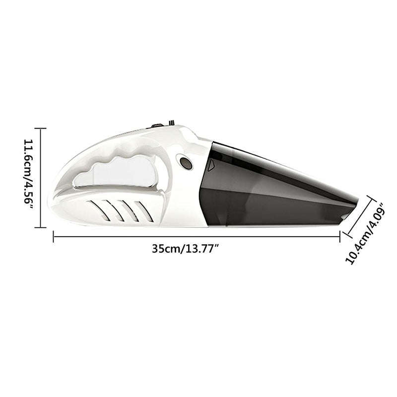 4-in-1 Cordless Rechargeable 2000mAh Handheld Vacuum Cleaner AB-J113 WHITE AND GREY