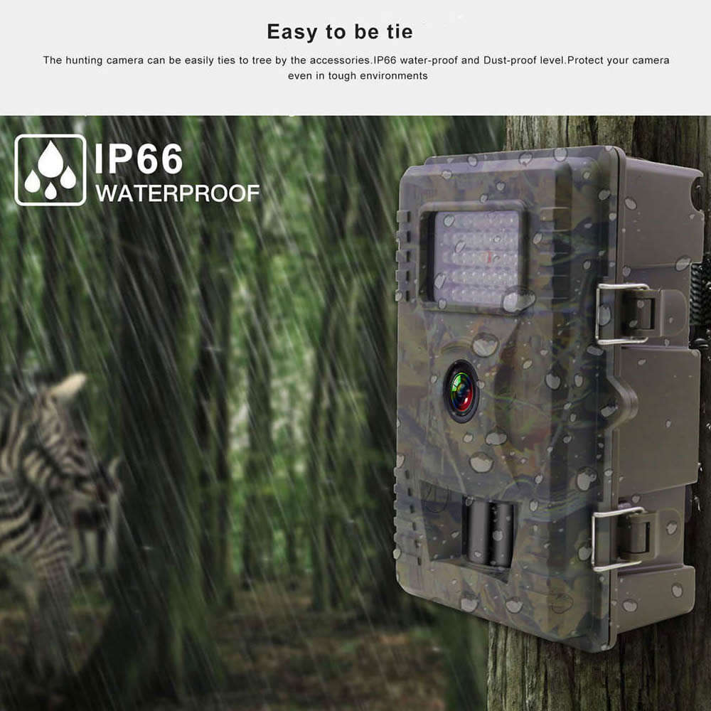 12MP IP66 WATERPROOF HD NIGHT VERSION HUNTING TRAIL CAMERA - TC200