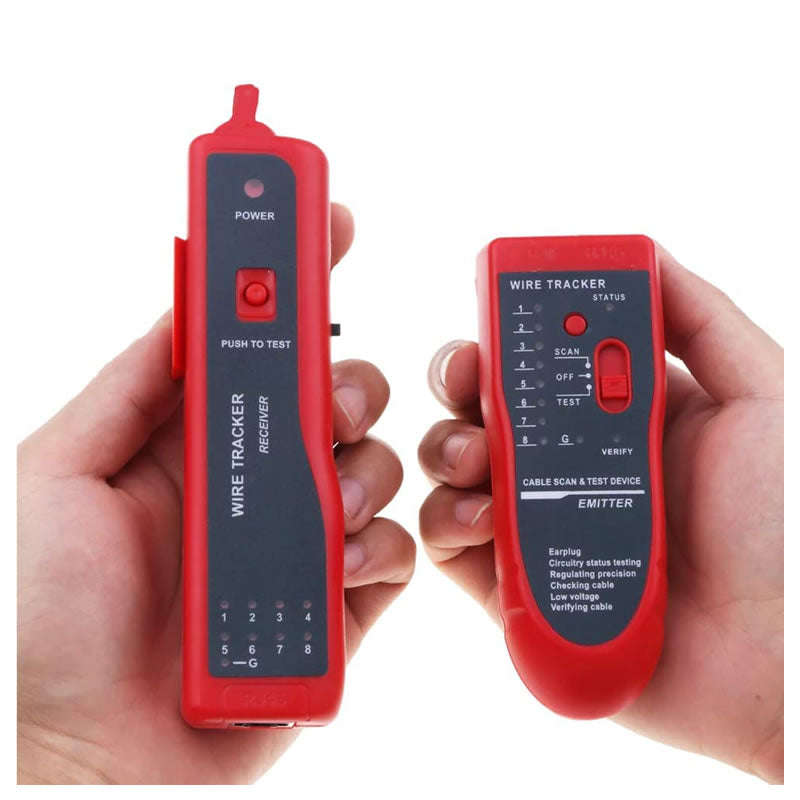 Wire Tracker Network Cable Tester for Telephone Lines and LAN Cables AR-868