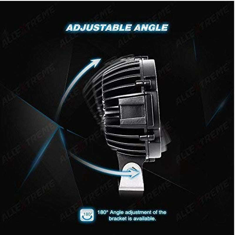 2 Set Of 7-inch 51W LED Spot Light Bar With Mounting Bracket PC-46B