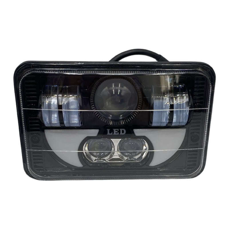 6x4inch Hi/Low Beam LED Headlights Lamp DRL Light for Jeep