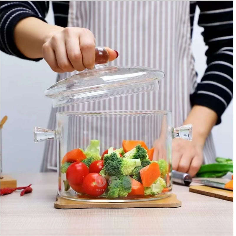 1.9L Heat Resistant Glass Pot YWJ-1265
