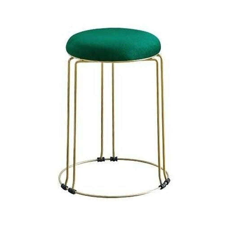 Modern Round Luxury Bar Stools 712012 GREEN