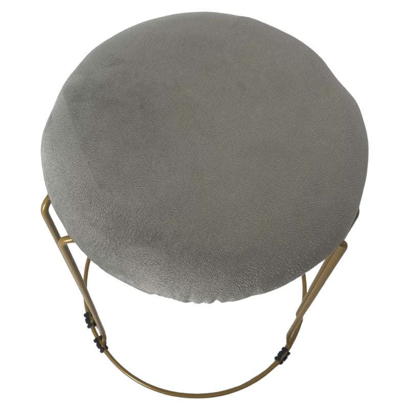 Modern Round Luxury Bar Stool -712012 GREY