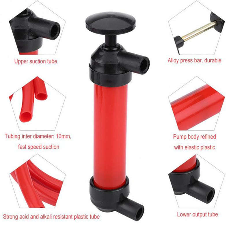 Multi-Use Siphon Fuel Liquid Transfer Pump Kit HPUMP0-000