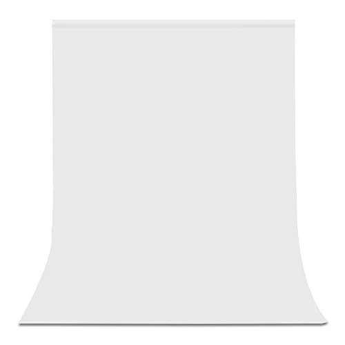 6MX3M Video Photography Backdrop WHITE