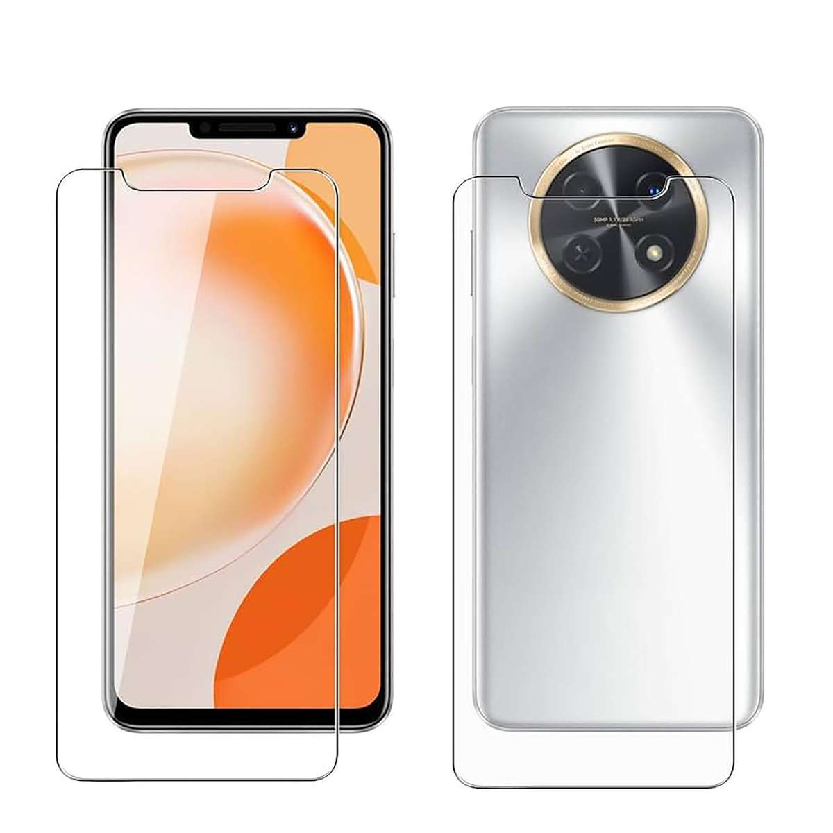 Tempered Glass Screen Protector Huawei Nova Y91 (2023)(Pack of 2)