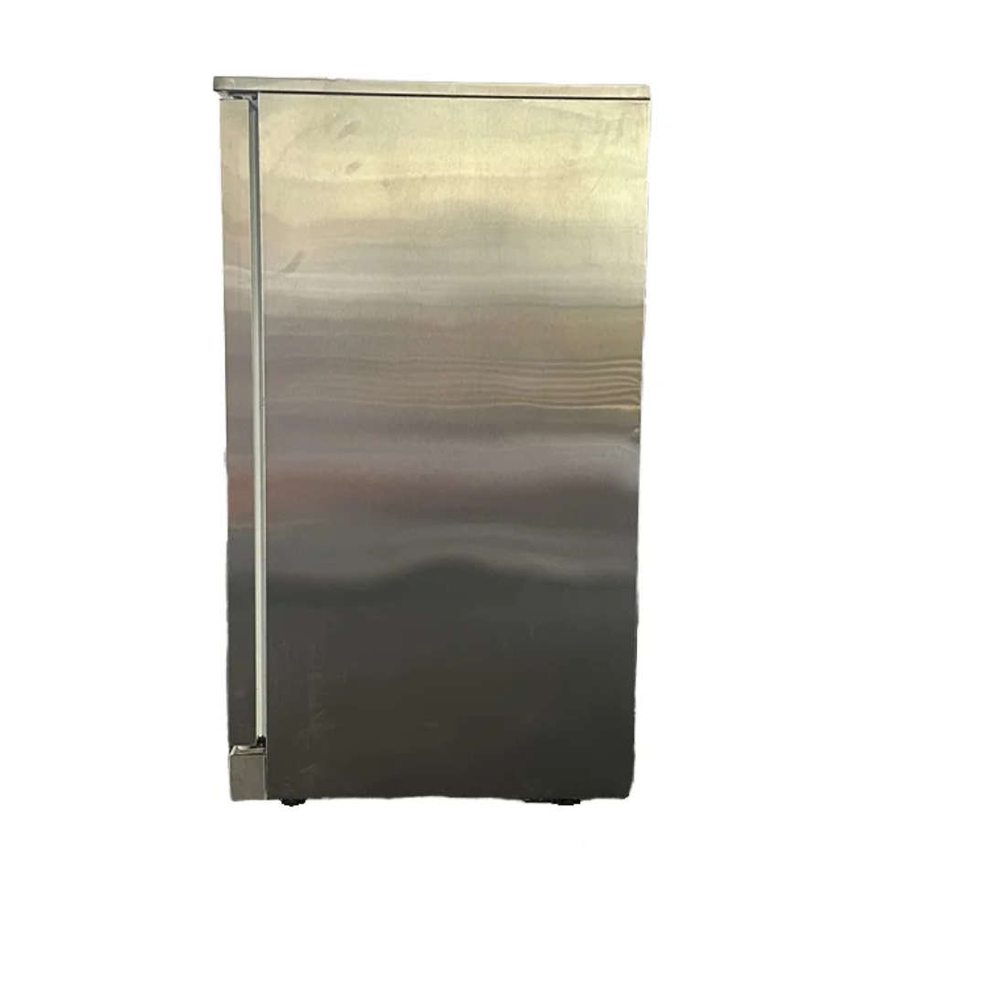 Commercial Back Bar Cooler 3 Glass Swing Doors 320 L PREMIUM  Stainless Steel - 1350 mm - 2 Sh...