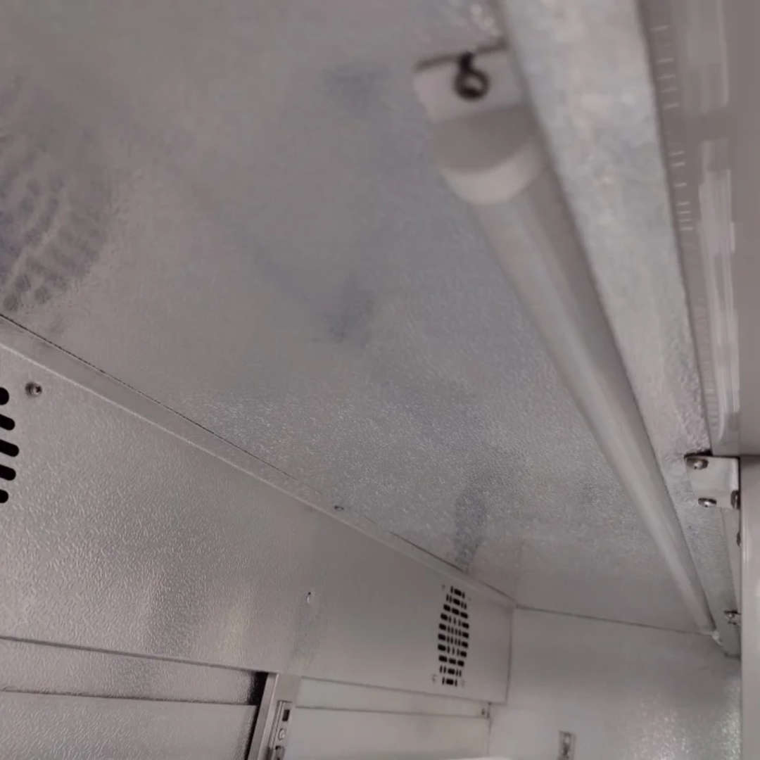 Commercial Back Bar Cooler 3 Glass Swing Doors 320 L PREMIUM  Stainless Steel - 1350 mm - 2 Sh...