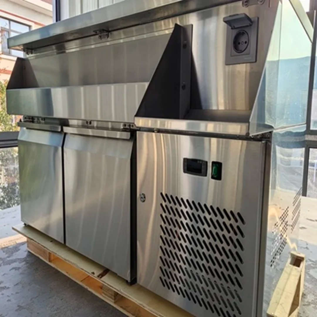 COOLING TABLE 2 DOORS WITH COCKTAIL BAR STATION