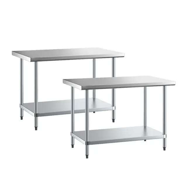 Stainless Steel Plain Top Work Bench