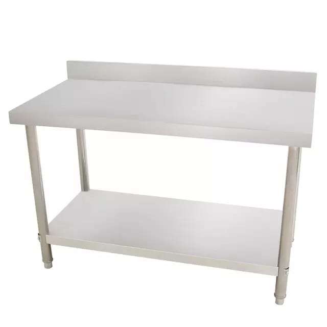 Stainless Steel Splash Back Workbench - 800mm