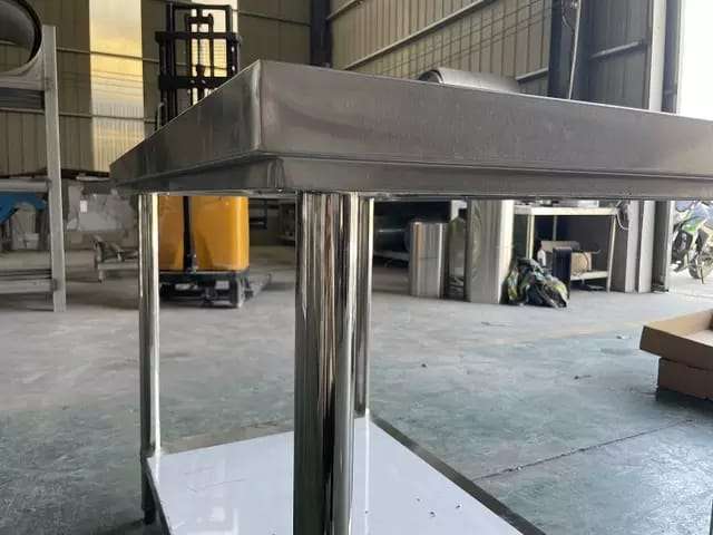 Stainless Steel Splash Back Workbench - 800mm