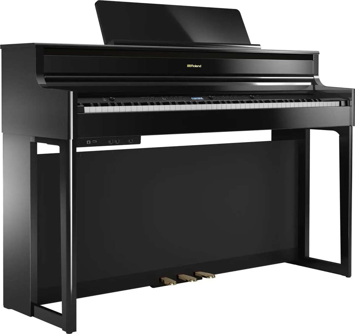 Roland HP704 Digital Home Piano  Charcoal Black