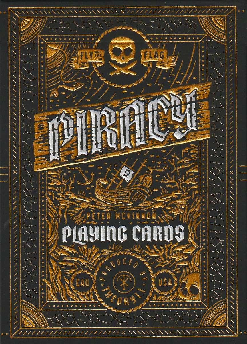 Piracy Premium Luxury Playing Cards