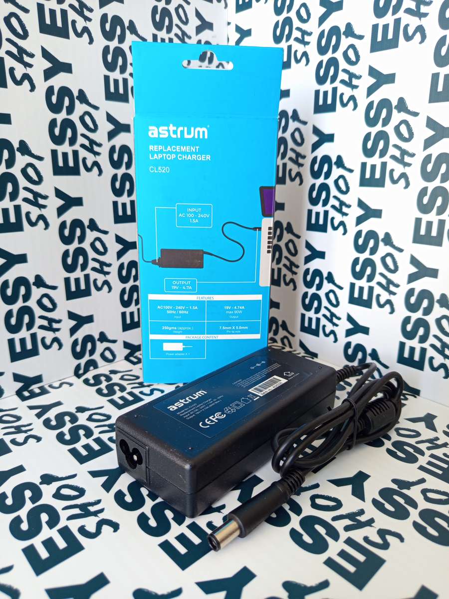 90W Replacement Laptop Charger CL520 - for HP | 19V-4.74A AC Adapter | 7.5mmx5.0mm