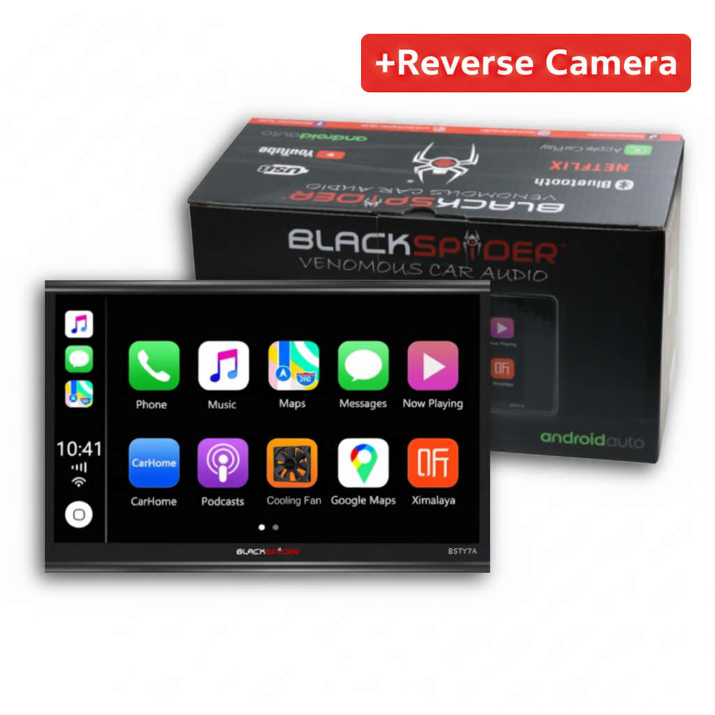 Blackspider BSTY7A Toyota 7 Apple CarPlay Android Auto Radio