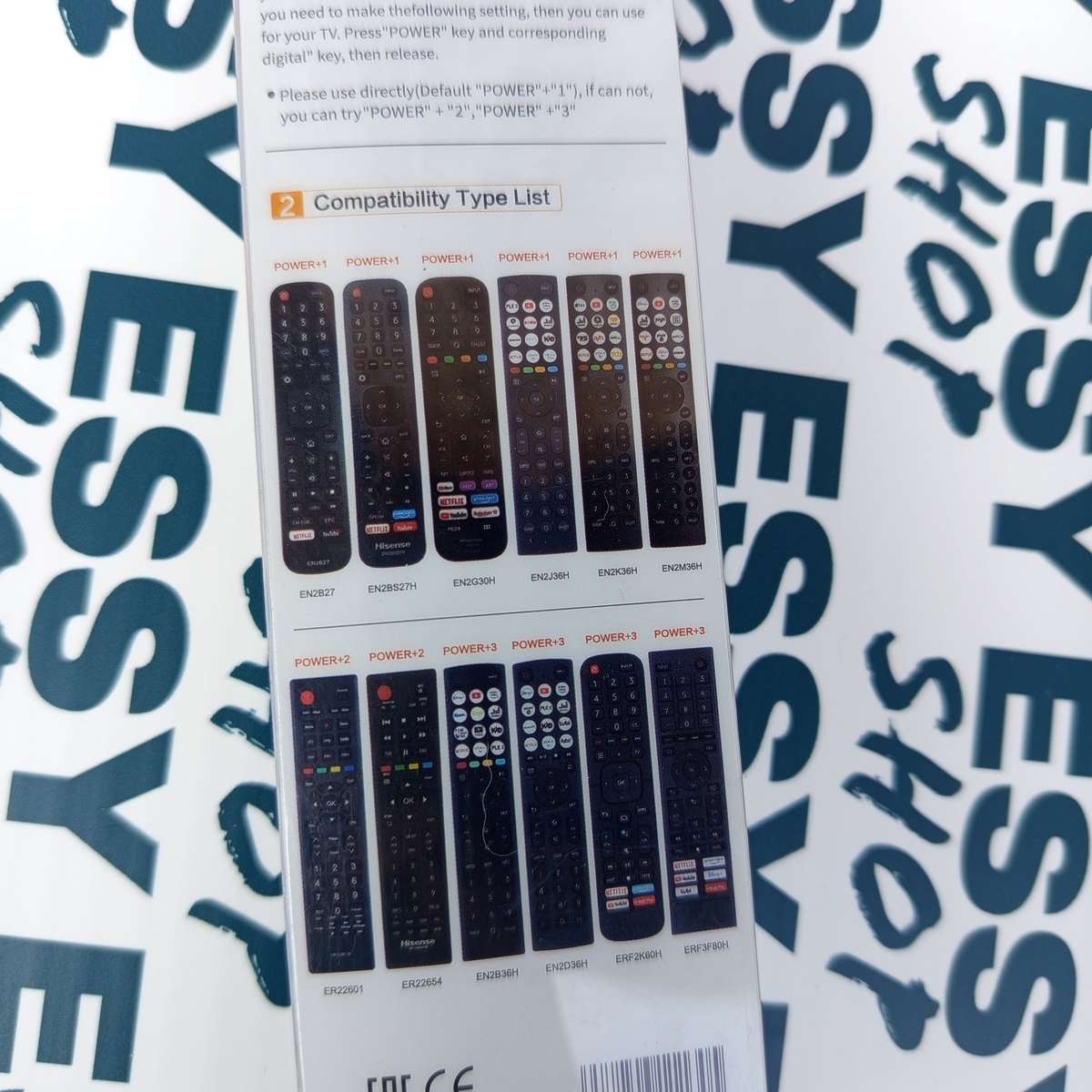 TV remote - for Hisence LCD/LED TV | RM-L1776