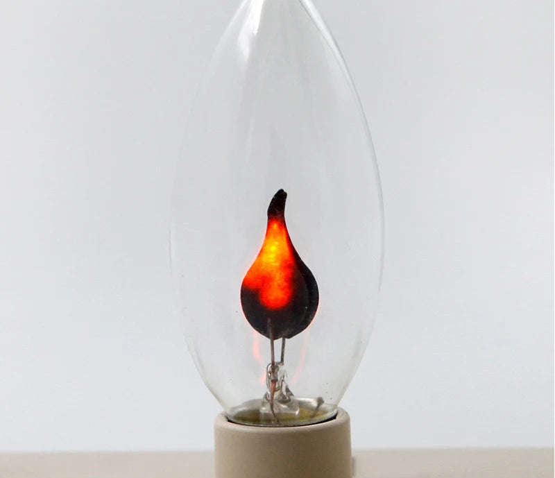 LED Vintage Edison Candle Light Retro Bulb - Flickering Flame Effect