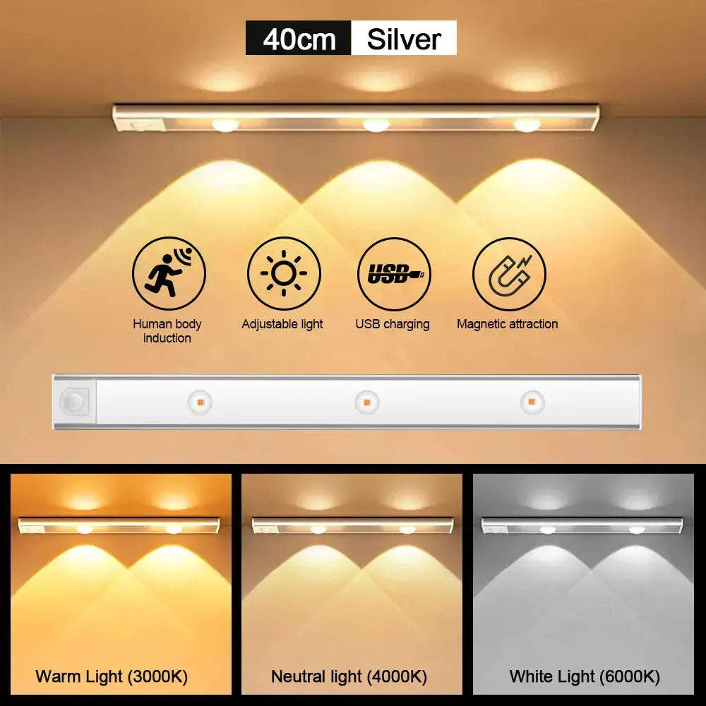 LED Counter Night Light - USB Rechargeable