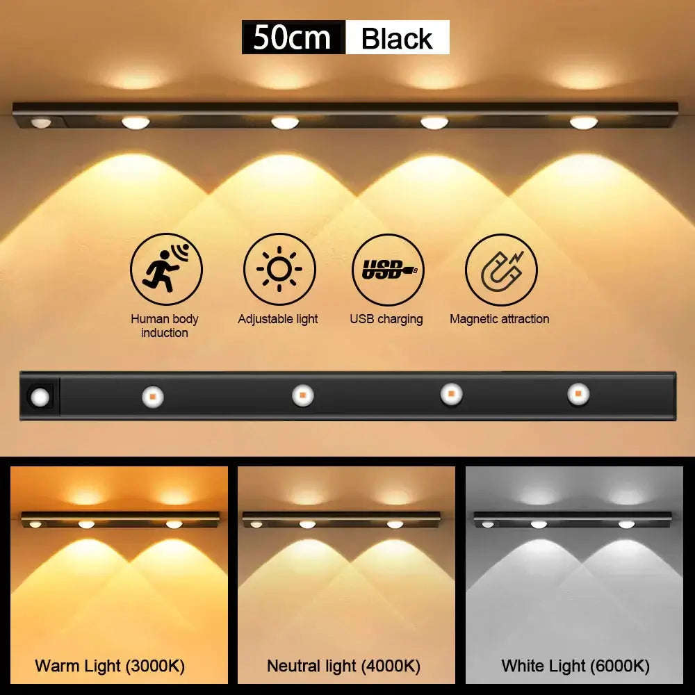 LED Counter Night Light - USB Rechargeable