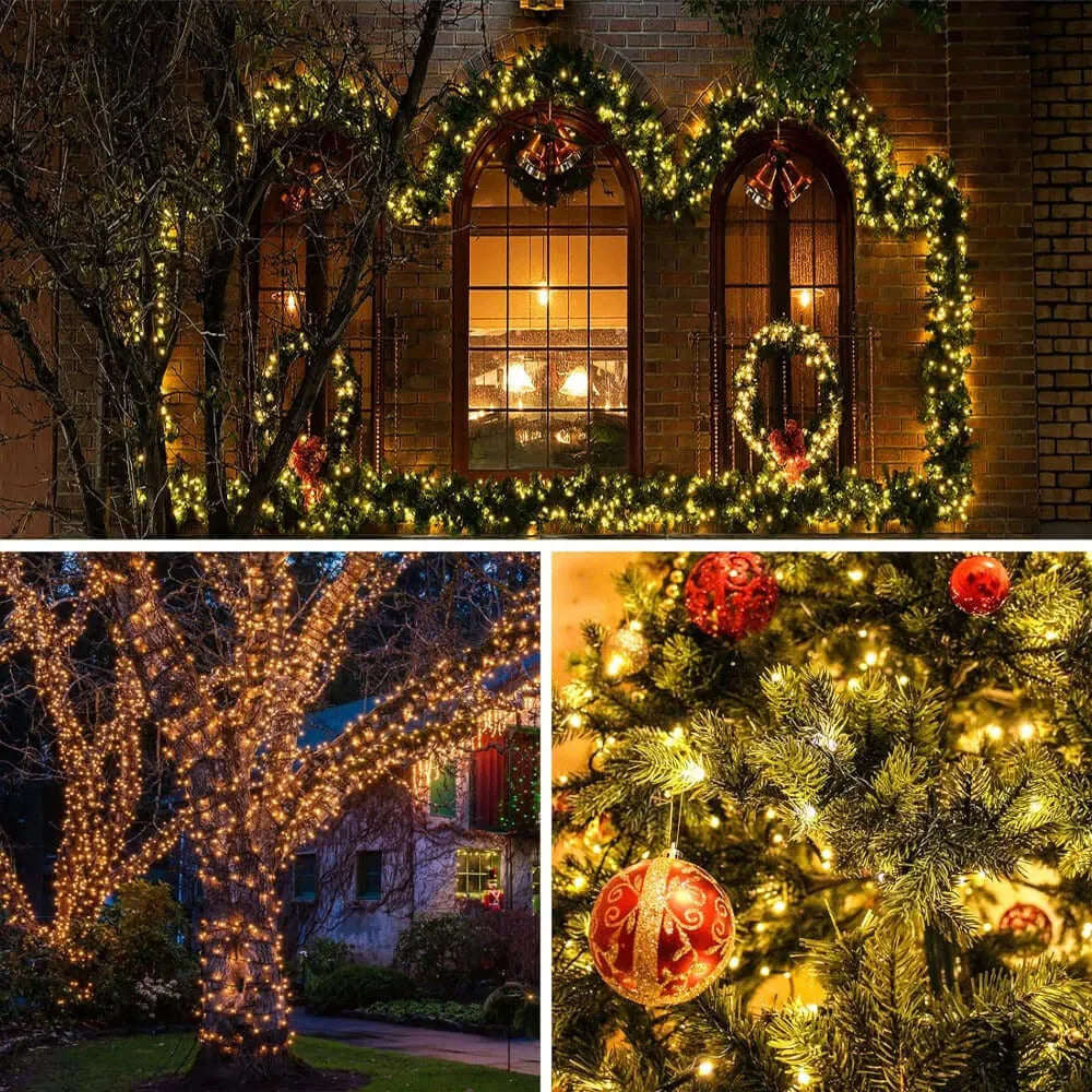 LED Outdoor Solar Fairy Lights - 12m, 100 LED
